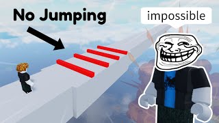 Noob vs NoJumping Troll Obby Roblox Obby Creator [upl. by Gerbold]