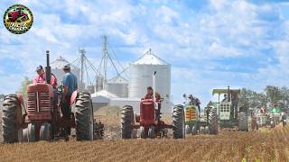 Classic Tractors Plowing Alvordton Plow Day [upl. by Konopka870]