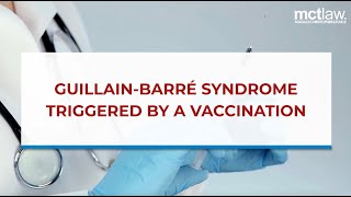 Guillain Barré Syndrome GBS Triggered by a Vaccination [upl. by Nallek]