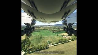 Italy Landing in Sardinia Alghero Airport Clear Day Arrival [upl. by Ummersen637]