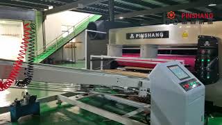 Automatic Flexo Printer Slotter Die Cutter PSY6 [upl. by Ramed]