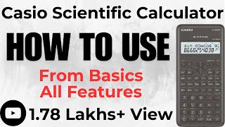 How to Use Casio Scientific Calculator  Scientific Calculator Shortcuts Tips and Tricks [upl. by Leandro521]