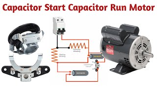 Capacitor Start Capacitor Run Motor  1Phase Motor  1Phase Motor Pump  Cutter Motorelectrical3d [upl. by Buyse]