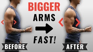 How to Get Bigger Arms FAST 4 ScienceBased Tips [upl. by Zanahs]