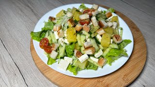 Salat mit Ananas  Rezepte  Schnell machen und kochen [upl. by Danella]