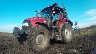 Case ih maxxum 110lemken opal 2017 [upl. by Ardnohs]