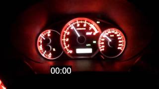 Subaru WRX STI GTX3076r Acceleration 100200 kmh Test [upl. by Anaibaf262]