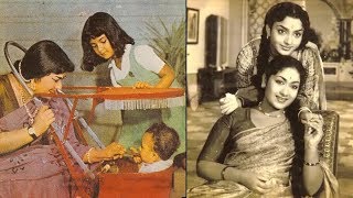 Mahanati Savitri Rare amp Unseen photos with family and friends  mahanati savithri [upl. by Bensky79]