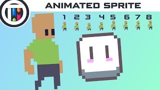 Aseprite Tutorial  How to Create an Animated Game Sprite [upl. by Ebbie]