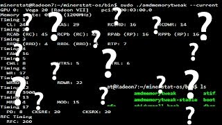 AMD Memory Tweak for Higher Mining Hashrate [upl. by German300]