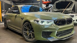 THIS BMW M5 COMPETITION IS ABSOLUTELY SAVAGE  TUNED TO STAGE 2 [upl. by Nnyrat113]