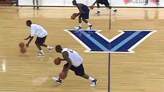 Ball Handling Drills with Brett Gunning and Jay Wright [upl. by Melina]