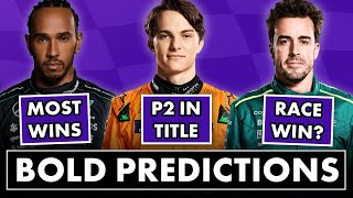 Our BOLD Predictions for the REST of the 2024 F1 Season [upl. by Hara]