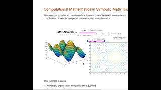 computational mathematics in matlab partA [upl. by Dnalyram]