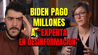 Vaya Vaya que tenemos aqui quotExpertaquot en desinformacion recibio MILLONES de Joe Biden [upl. by Ck]