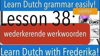 Reflexive verbs Dutch Wederkerende werkwoorden A2 NT2 Nederlands nederlands learndutch grammar [upl. by Reese]