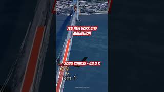 TCS New York City Marathon 2024 fly over the marathon course [upl. by Sjoberg335]