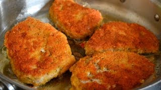 Parmesan Crusted Pork Chops Recipe [upl. by Enahsed800]