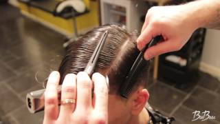 Italian Style haircut 2014 BarBaas Graziano Pellè [upl. by Mcfadden]