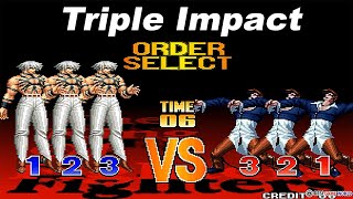 The King Of Fighter 97  Triple Impact Hack Same Character [upl. by Hilleary]