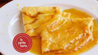 Crêpes Suzette à lérable [upl. by Rhona]