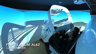 Alsim AL42 at One Air Spain [upl. by Rimat]