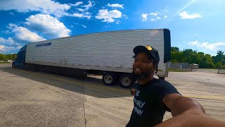 Day In The Life Of OTR Truck Driver Vlog  1241 Miles Trucking From Florida To Illinois [upl. by Jobi]