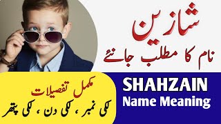 Shahzain Name Meaning In Urdu amp Hindi  Shahzain Naam Ka Matlab Kya Hai [upl. by Adiarf678]