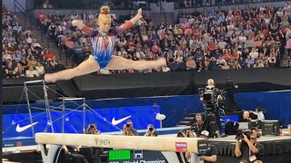 Joscelyn Roberson  14050 Beam  Olympic Trials 2024 [upl. by Caughey761]