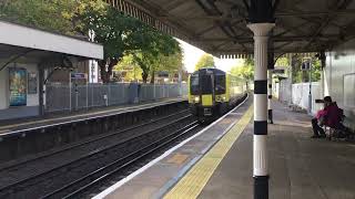 450029450042 passes straight through Platform 1 Mortlake Greater London 18102024 [upl. by Klatt103]