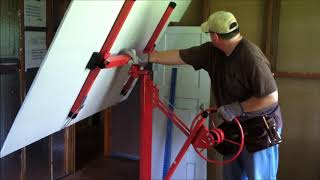 CTF E116 How to Use a Drywall Lifter [upl. by Livy]