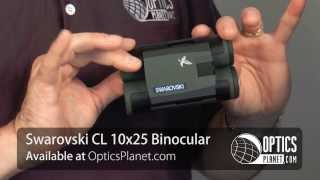 Swarovski CL10x25 Pocket Binocular  OpticsPlanetcom Product in Focus [upl. by Anicul578]