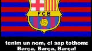 himno del barcelona con letra [upl. by Priscella]