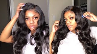 Side Part Closure Sew In Tutorial  Klaiyi Hair [upl. by Eskil]