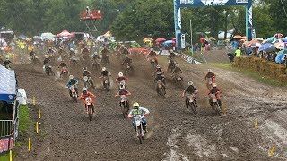 Unadilla 2018 450 Moto 1 Extended Recap [upl. by Elagibba]