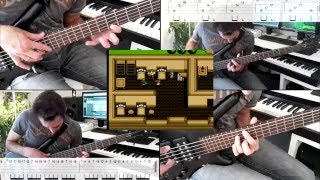 Elven Town Tabs Version  Shining Force 2  Bass Duet [upl. by Ezechiel]