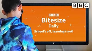 Bitesize Daily A brand new learning program for every stage of your education  BBC [upl. by Auehsoj]