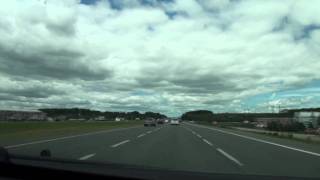 Driving from Toronto to Casino Rama Orillia on Highways 400 and 11 [upl. by Nnalyrehs793]