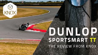 Dunlop Sportsmart TT – 1000 road miles 3 track days  The review from KNOX [upl. by Ximena]