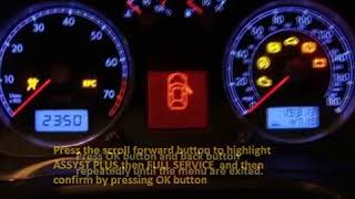 VW LT 2001 01 How to reset service light indicator [upl. by Tempest]