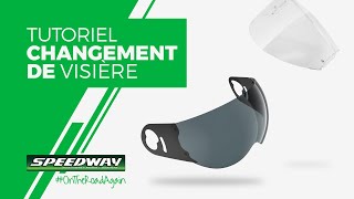 Tuto  Comment changer la visière dun casque moto [upl. by Harmon]