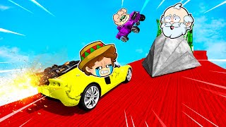 ¡IMPOSIBLE SOBREVIVIR a los MEGA COCHES de GTA 😂💥 SILVIOGAMER GTA 5 ONLINE [upl. by Nywde]