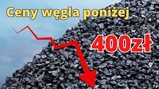 Czy to możliwe cena węgla poniżej 400złtona [upl. by Enaujed584]