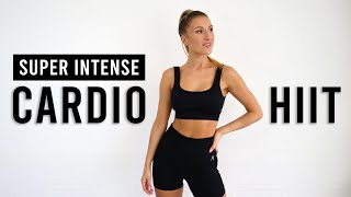 Burn 500 Calories With This NonStop Cardio HIIT Workout  30 Min Full Body Workout At Home [upl. by Wooster]