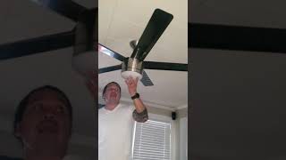 How to remove stuckstubborn glass shade dome ceiling fan or light [upl. by Anura]