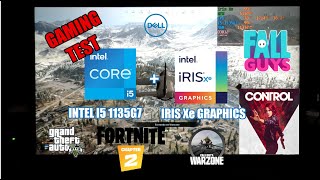 Rendimiento en juegos  Intel® Core™ i51135G7  Iris Xᵉ Graphics  DELL inspiron 3501 [upl. by Ynatsed]