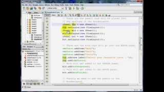 Java GUI  A Small Application [upl. by Ruenhcs843]