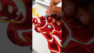 ✨Drawing HeatBlast From Ben10✨ with Ohuhu Markers shorts ben10 heatblast [upl. by Letnuhs]