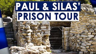 Holy Land Tour Paul amp Silas Prison [upl. by Melak]