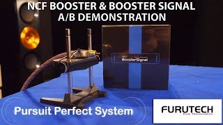 Furutech NEW NCF Booster AB Song Demonstration and Update HiFi Cables Ultimate Accessory [upl. by Siaht466]